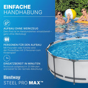 View Bestway Steel Pro Max 5616B-7 Aufstellpool 366 x 100 cm image 5
