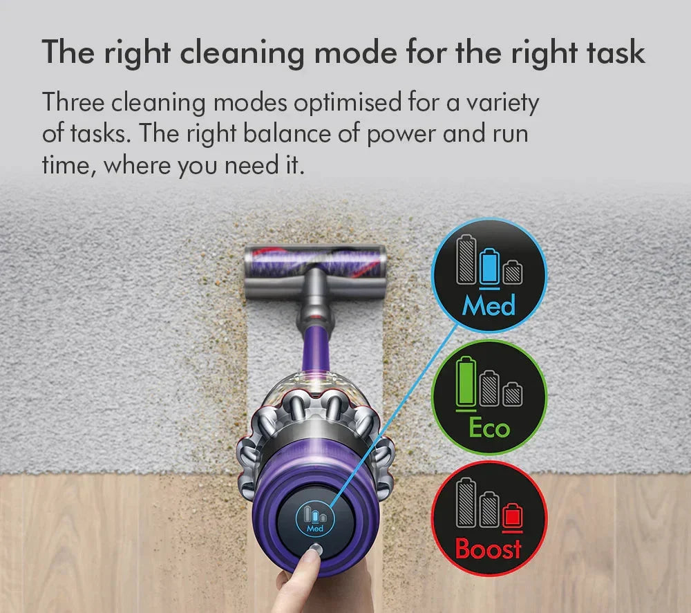 2026 Dyson V11 Extra Aspiradora Escoba Inalámbrica – Hasta 60 minutos de autonomía – Acabado Níquel y Rojo