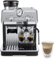 View De'Longhi La Specialista Arte EC9155.MB Siebtrgermaschine, Espressomaschine mit Mahlwerk, 8 Mahlgrade, 15 Bar, 3 Temperaturen, Milchschaumdüse, 1300 W image 2
