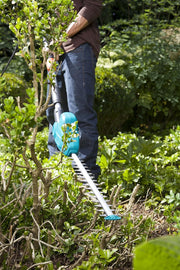 View Gardena Teleskop-Heckenschere THS 500/48: Heckenschere mit 500 W, 3,5 m Reichweite, abwinkelbarer Kopf und Teleskopstiel, 48 cm Messerlnge, image 4
