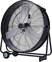 View Be Cool Industrie-Windmaschine 75cm BCIWM75CM – Fahrbarer Trommelventilator, Ø 75 cm (30"), 300 Watt, Vollkupfermotor, 2 Geschwindigkeiten, Aluminium- image 1
