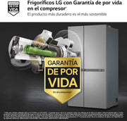 View GSLC40PYPE - Frigorífico Side by Side, Serie 400, Clasificación E, 641 L, Inox Anihuellas image 4