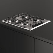 View TEKA Placa de Gas Butano, 60 cm, 4 Fuegos, Mandos Ergonómicos, Seguridad Termopar, Parrillas Esmaltadas, HLX 640 KL image 4
