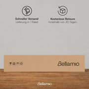 View Bellamio Apol Besenschrank - Mehrzweckschrank 40 cm breit Weiß - Vorratsschrank mit Staubsaugerfach - Putzschrank aus Holz - Flurschrank mit Stauraum image 6
