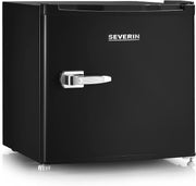 View SEVERIN Retro Mini Kühl-/Gefrierbox (31 l), Gefrierschrank klein, Minikühlschrank mit flexibler Temperaturregelung, Tischkühlschrank, schwarz, GB 8880 image 1