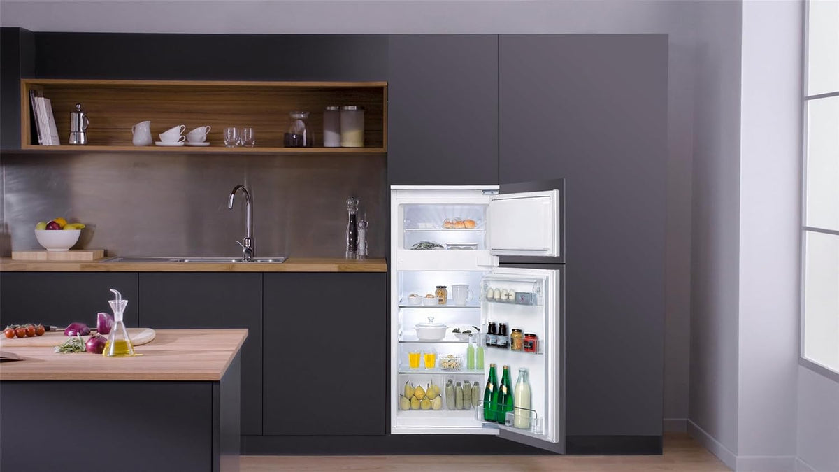 Bauknecht KDI 12S2 Einbau-Kühl-/Gefrierkombination, 173 l, elektronische Temperaturregelung, Abtauautomatik, LED-Beleuchtung, 36 dB leise,
