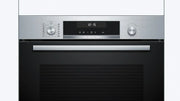 View Bosch - Horno multifunción pirolítico, 60 cm. de ancho, Serie 6, Home Connect, 3D Hotair, Autolimpieza, Mandos ocultables, Nergo, HBG578ES7 image 3
