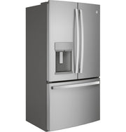 View 2025 Refrigerador French Door GE Profile Series ENERGY STAR de 27.7 pies cúbicos, resistente a huellas dactilares, con llenado automático manos libres image 1