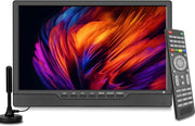 View KCR Televisión, TV de 12 V con sintonizador digital DVB-T2, HDMI, USB, control remoto, portátil para dormitorio, cocina, caravana, 14 pulgadas, color image 1