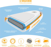 View HUIIKE Tabla Paddle Surf Hinchable con Accesorios Incluidos, Remo, Quillas, Inflador. Stand Up Paddle Board Gran Estabilidad y Resistencia. 305 x 84 x image 6