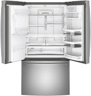 View 2025 Refrigerador French Door GE Profile Series ENERGY STAR de 27.7 pies cúbicos, resistente a huellas dactilares, con llenado automático manos libres image 4