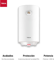 View TEKA Termo Eléctrico 50 L, Instalación Vertical, Protección Sobrecalentamiento, Indicador LED, Modelo EWH 50 C image 3
