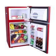 View 3.2 Cu ft Two Door Compact Refrigerator with Freezer image 2
