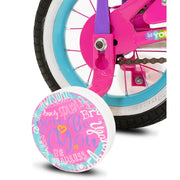 View 12 inches Unicorn Bike,Pink and Purple image 5