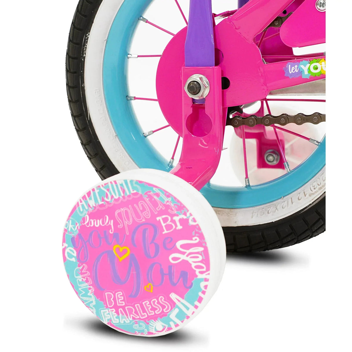 12 inches Unicorn Bike,Pink and Purple