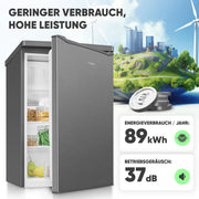 View Bomann Kühlschrank mit Gefrierfach klein | Kühlschrank 2 Ablagen | leise | mit 4-Sterne Gefrierfach | Kühlschrank klein mit Obst- und Gemüsefach | image 4