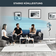 View Rowenta Turbo Silence Standventilator, 45 dB(A), 72 m³/min Luftstrom, 4 Geschwindigkeiten, Silent Night & Turbo Boost, 120° Oszillation, image 3