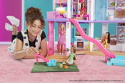 View Barbie Casa de Muñecas Dreamhouse - con Piscina, Tobogán y Ascensor - Luces y Sonido - 75+ Piezas - 104 x 109 cm - Regalo para Niños de 3-7 Años, image 2