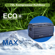 View AAOBOSI 72L Kompressor Kühlbox, Dual Zone, Camping Kühlschrank mit APP, -20°C bis 20°C, USB-Handy-Ladung, LED-Beleuchtung, 12/24V und 100-240V, image 4
