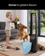 View Pro Breeze 101cm rotorloser Ventilator - Smart Home Ventilator mit WLAN, Fernbedienung, LED Display, 6 Geschwindigkeiten - Turmventilator sehr leise, image 5