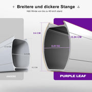 View PURPLE LEAF Sonnenschirm Rechteckig 300 x 365 cm Ampelschirm Groß Stabil Marktschirm Groß 360° Rotation, Gartenschirm mit Kurbel, XXL Sonnenschutz image 4