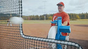 View Combo Pitching Machine Adjustable Up to 60 MPH, for Baseball & Softball, Ideal for Pitching-Machine Leagues image 2