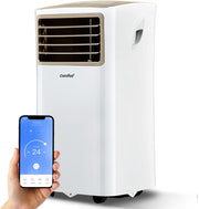 View Comfee Mobiles Klimagerät MPPH-09CRN7, 9000 BTU 2,6kW, Kühlen&Ventilieren&Entfeuchten, Raumgröße bis 88m³(33㎡), Mobile Klimaanlage mit Abluftschlauch image 6