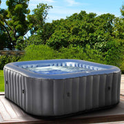 View BRAST Whirlpool aufblasbar MSpa | 4-8 Personen | viele Modelle rund und eckig | Ø 125-224cm | In-Outdoor Pool | bis zu 144 Massagedüsen | inkl. image 1