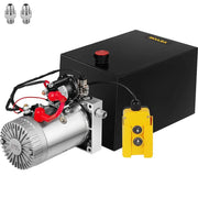 View 12 qt. 12-Volt 3200 PSI Hydraulic Power Pump Electric Dump Trailer Pump with Steel Reservoir for Car Lift. image 1