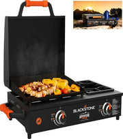 View 17 inch tabletop griddle with range top black image 1