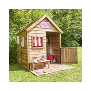 View Casita Infantil De Madera Con Banco Heidi Soulet image 2