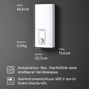 View STIEBEL ELTRON Neueste Generation Elektronischer Durchlauferhitzer DHB 27 ST Trend, besonders energiesparend dank 3i-Technologie, gradgenaue image 5