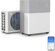 View Midea Portasplit Klimaanlage, Mobile Wärmepumpe, Kühlen A++/Heizen A+, 12000 BTU 3, 5kW, für Räume bis zu 42 m² / 105 m³, nur 39 dB(A) im Silent-Modus image 1