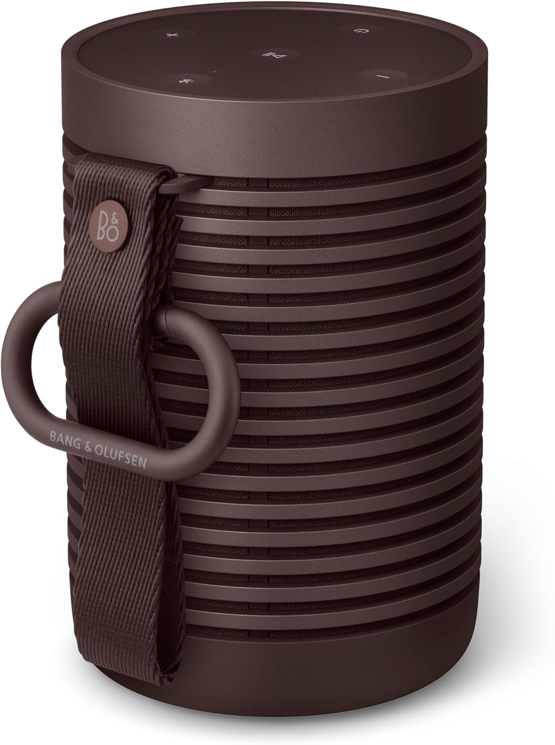 Bang & Olufsen Beosound Explore – Kabelloser tragbarer Bluetooth Outdoor-, Heim- und Reise, 27 Stunden Akkulaufzeit, wasserdichter 360° Lautsprecher +