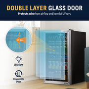 View 2026 Newair Refrigerador de Bebidas Independiente de Acero Inoxidable – 126 Latas – 18,9" image 3