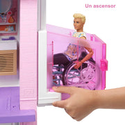 View Barbie Casa de Muñecas Dreamhouse - con Piscina, Tobogán y Ascensor - Luces y Sonido - 75+ Piezas - 104 x 109 cm - Regalo para Niños de 3-7 Años, image 5