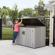 View 2026 Lifetime Caseta de almacenamiento horizontal 1,9 x 1,1 m – Capacidad 2.407 L image 1