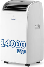 View Newentor mobile Klimaanlage 14000 BTU, Klimaanlage mobil mit Abluftschlauch für Räume bis 50m2, kühlen/entfeuchten/ventilieren mit Fernbedienung image 1