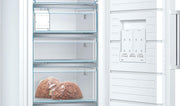 View Bosch GSN54AWCV Serie 6 - Congelador XXL (176 x 70 cm, extra ancho, 327 L, NoFrost nunca más descongelar, iluminación LED uniforme, espacio para image 3