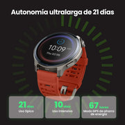 View Amazfit Balance 2 Reloj Inteligente Hombre 47mm, Pantalla AMOLED 1,5" Cristal de Zafiro, smartwatch con NFC, GPS, batería de 21 días, 170+ Modos image 5