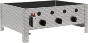 View BBQ-Toro Edelstahl Gastrobräter | 3-flammig | 64 x 52 x 27 cm | Gastrogasgrill, Wurstbrater, Tisch Grill | Gastrogrill, Tischgasgrill, Gastischgrill, image 4