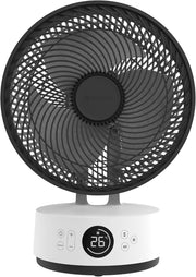 View MEACO MeacoFan Sefte Tischventilator - 10 Luftumwälzer mit 12 Geschwindigkeiten - Horizontale und vertikale Oszillation - 3 Oszillationsbereiche - image 1