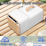 View Tragbare Mini-Klimaanlage, Split-Kühlsystem, 5000 BTU, leise Kühlung, keine Fensterabdichtung erforderlich, Touch-Bedienung & Fernbedienung, Timer- image 6