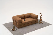 View Comfort 3er Sofa - Braun image 3