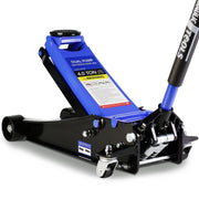 View 4-Ton Floor Jack, Low Profile Car Jack, Heavy-Duty Trolley Jack Car Lift with Dual Pump Pistons, Lifting Range 4"-21", 8000LBS image 1