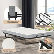 View Sonnewelt Klappbett 90x200cm mit 13cm Dicke und Rollen image 5