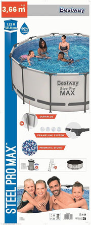 View Bestway Stahl Pro Max 3,66 x 1,22 m Pool Set image 6