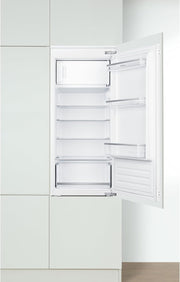 View Amica Einbau Kühlschrank mit Gefrierfach 122 cm Nische Schlepptür Technik Inverter Motor elektronische Steuerung LED Beleuchtung Tür Offen Alarm image 5