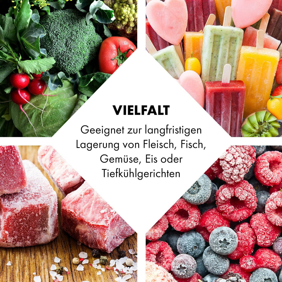 Klarstein Gefriertruhe Klein und Schmal, Freistehende Kleine Gefriertruhe, 78 Liter Tiefkühltruhe, Kleine Kühltruhe mit Einhängekorb,