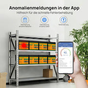 View ECO-WORTHY LiFePO4 12V 100Ah Bluetooth mit 100A BMS Low Temperature Schutz und Max. 15000 Zyklens,1280Wh Lithium Batterie 12V 100Ah Autobatterie für image 2